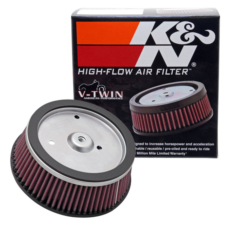K&N Engineering HD-0800 - KNNHD-0800 - K&N Round Tapered 6.25in Base OD x 5.5in Top OD x 2.125in H Replacement Filter for Harley Davidson - Shipped in Europe - Tuningsupply.com