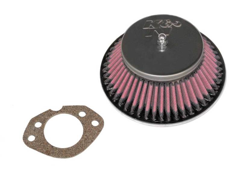 K&N Engineering 56-9327 - KNN56-9327 - K&N Custom Racing Assembly - Round Tapered - Red 1.656in Neck Flange - 2.25in Over Height - Shipped in Europe - Tuningsupply.com