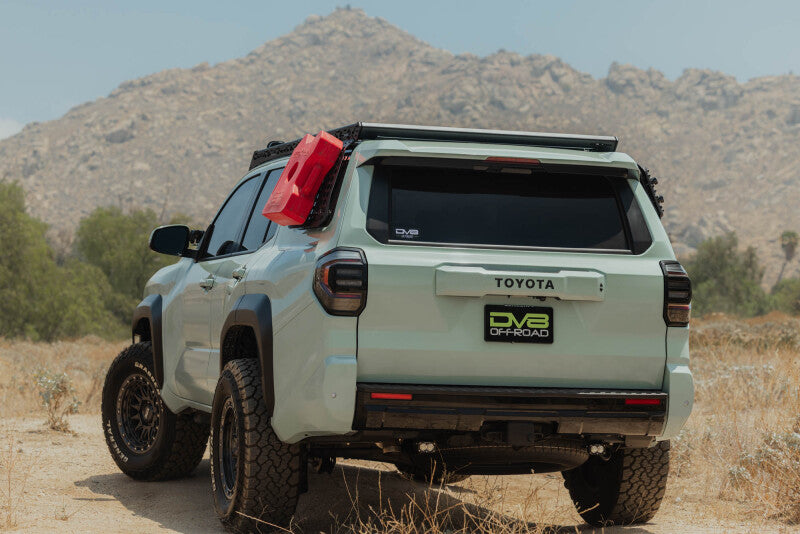 DV8 Offroad RRTF3-02EMD - DVERRTF3-02EMD - DV8 Offroad 25-26 Toyota 4Runner Exterior Window Molle for DV8 Offroad Roof Rack - Driver - Shipped in Europe - Tuningsupply.com