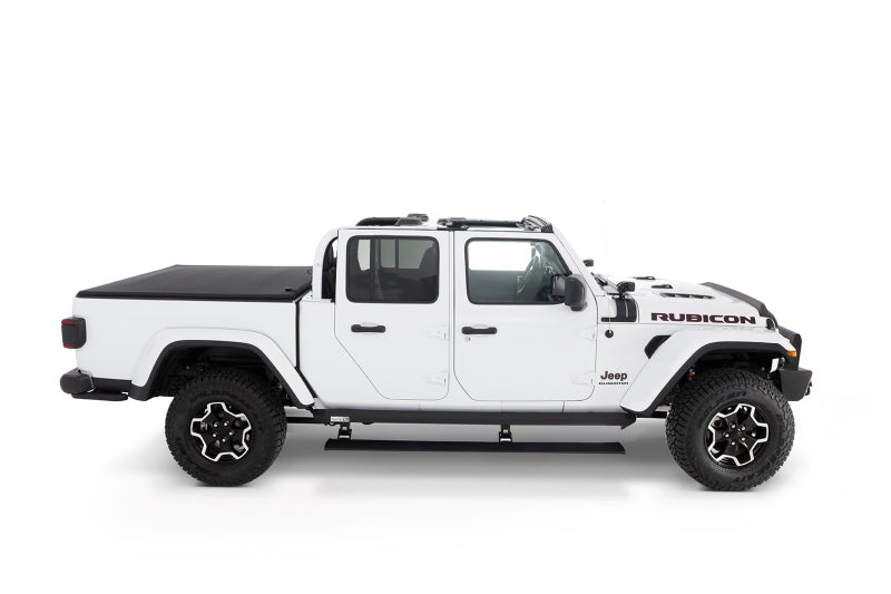 AMP Research - AMP77135-01A - AMP Research 20-24 Jeep JT Gladiator (Launch/Overlnd/Rubicon/Sport/Sport S) PowerStep XL - Black - Shipped in Europe - Tuningsupply.com