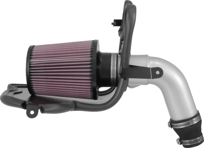 K&N Engineering 69-4537TS - KNN69-4537TS - K&N 17-18 Chevy Cruze 1.4L Turbo Silver Typhoon Short Ram Intake - Shipped in Europe - Tuningsupply.com