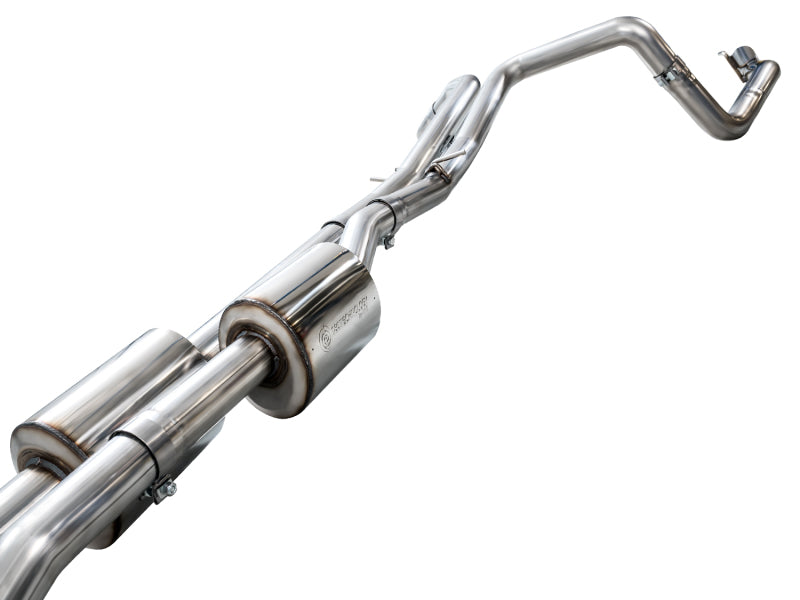 AWE Tuning 3015-31202 - AWE3015-31202 - AWE 4th Gen GM 1500 6.2L Catback Split Rear Exit (w/ Bumper Cutouts) - OE Tips - Shipped in Europe - Tuningsupply.com