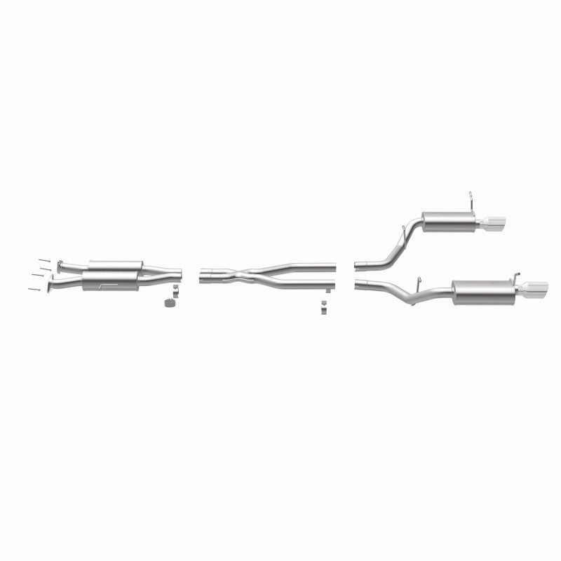 Magnaflow 15068 - MAG15068 - MagnaFlow 11-12 Dodge Durango V8 5.7L Dual Split Rear Exit Stainless Cat Back Performance Exhaust - Shipped in Europe - Tuningsupply.com
