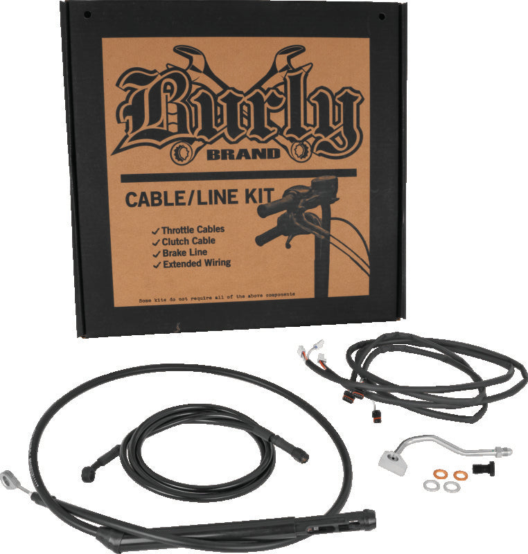 Burly Brand B30-1315 - BURB30-1315 - Burly Brand Control Kit 15in Bagger - Black - Shipped in Europe - Tuningsupply.com