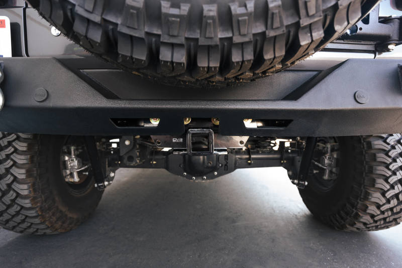DV8 Offroad AHJP-02 - DVEAHJP-02 - DV8 Offroad 07-21 Jeep Wrangler (JK/JL) Bolt-On Hitch w/o Lights - Shipped in Europe - Tuningsupply.com