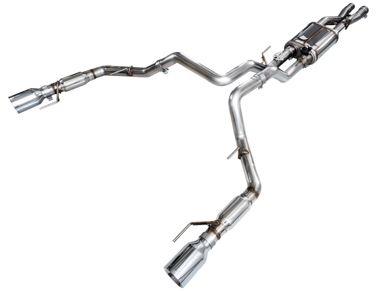 AWE Tuning 3025-32356 - AWE3025-32356 - AWE Gen 3 Raptor SwitchPath Exhaust - Chrome Silver Tips - Shipped in Europe - Tuningsupply.com