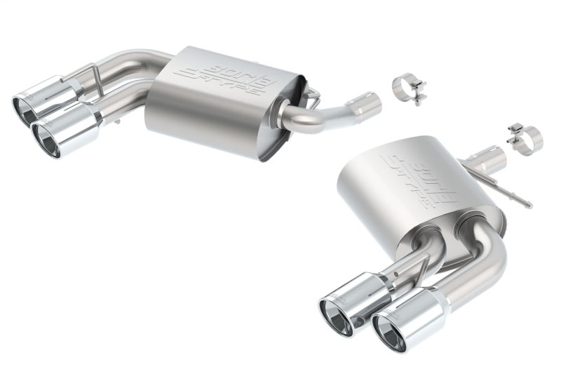 Borla 11926 - BOR11926 - Borla 2016 Chevy Camaro V6 AT/MT S-Type Rear Section Exhaust w/o Dual Mode Valves - Shipped in Europe - Tuningsupply.com