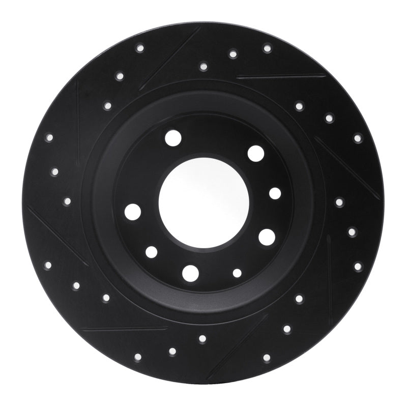R1 Concepts 633-54064R - RNC633-54064R - R1 98-15 Ford Fusion Rear Right Drilled & Slotted Black Brake Rotor - Shipped in Europe - Tuningsupply.com