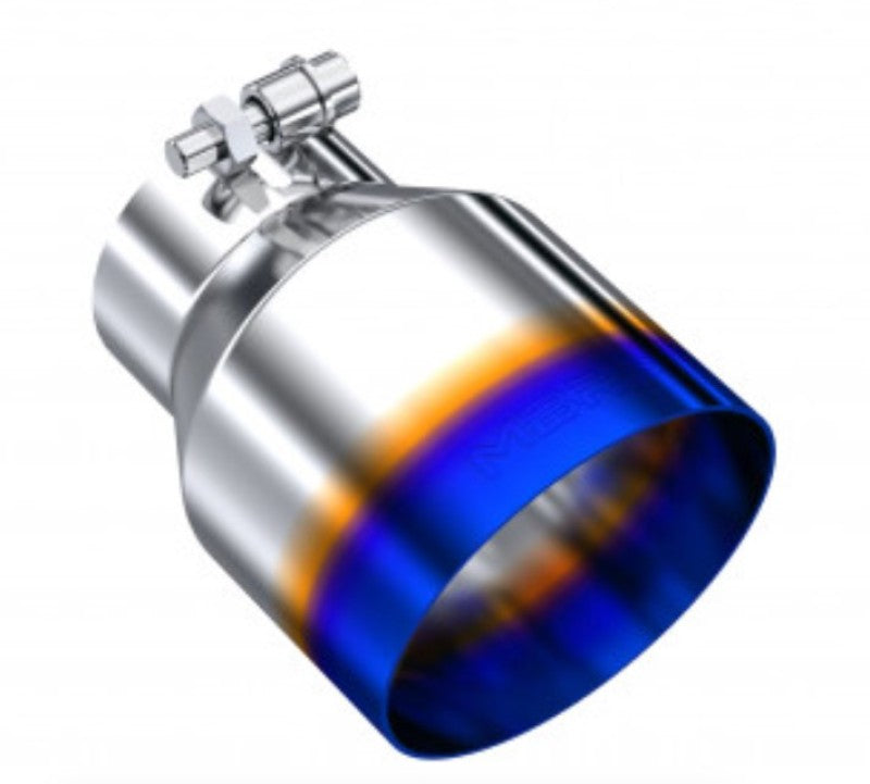 MBRP PT5180BE - MBRPT5180BE - MBRP Universal Stainless Steel Dual Wall Tip 4.5in OD/3in Inlet/6.13in L - Shipped in Europe - Tuningsupply.com