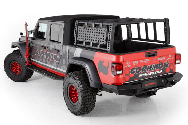 Go Rhino - GOR5950000T-02 - Go Rhino 19-21 Jeep Gladiator XRS Overland Xtreme Rack - Box 2 (Req. gor5950000T-01) - Shipped in Europe - Tuningsupply.com