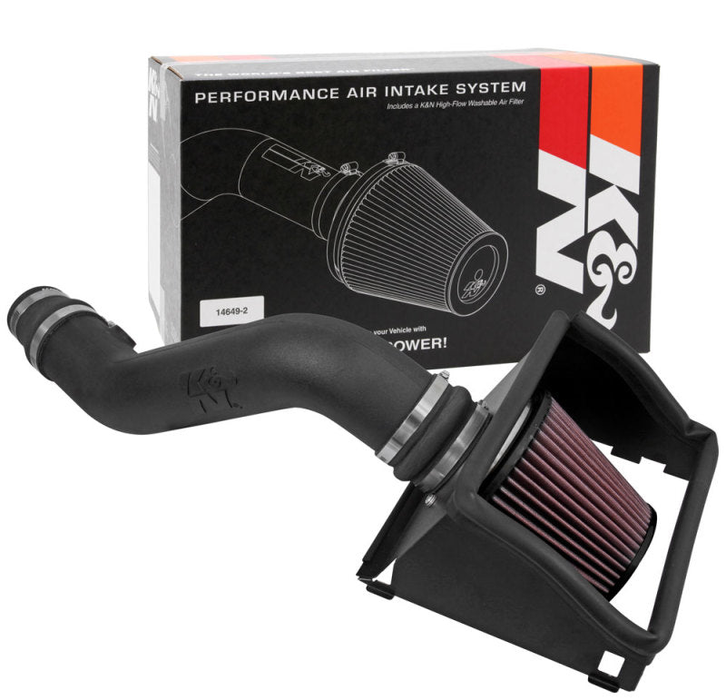 K&N Engineering 63-2596 - KNN63-2596 - K&N 2016 Ford F-150 3.5L AirCharger Performance Intake - Shipped in Europe - Tuningsupply.com