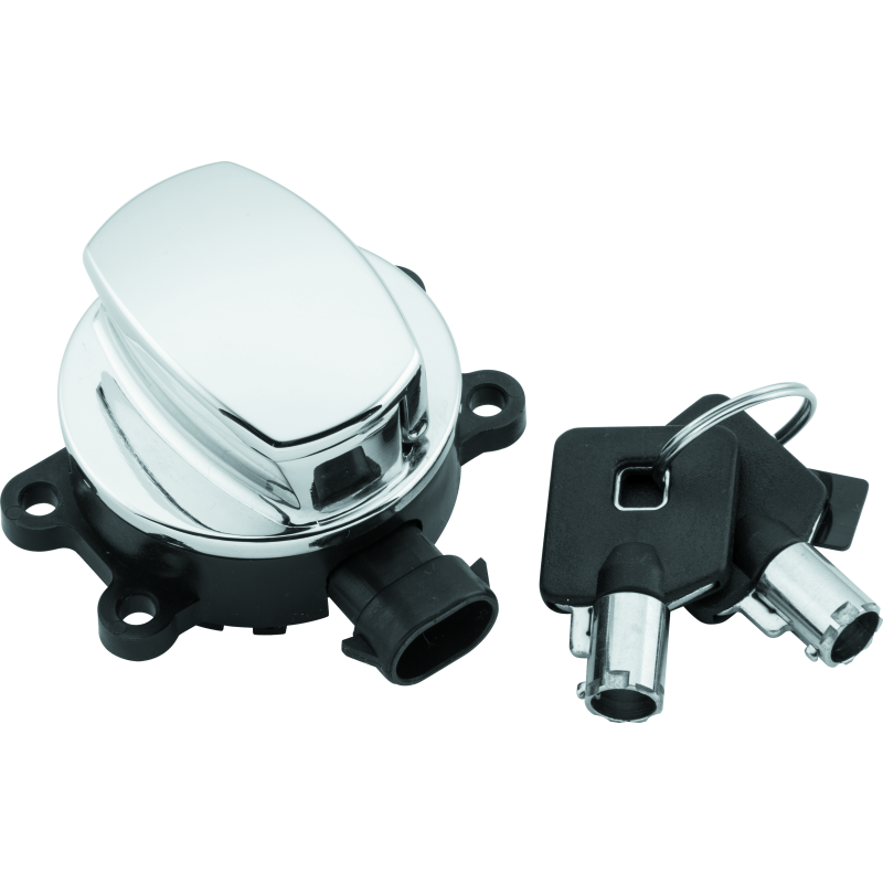 TwinPower 492239 - TWP492239 - Twin Power 11-17 Softail Chrome Fat Bob Style Ignition Switch - Shipped in Europe - Tuningsupply.com