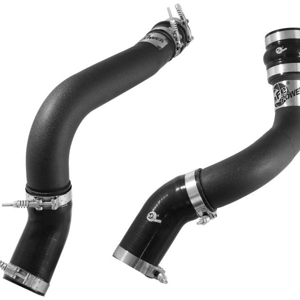 aFe 46-20134-B - AFE46-20134-B - aFe BladeRunner 3in Black Intercooler Tubes Hot & Cold Side Kit for 13-14 Dodge RAM Diesel 6.7L (td) - Shipped in Europe - Tuningsupply.com