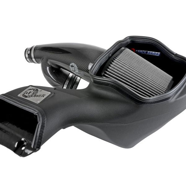 aFe 57-10010D - AFE57-10010D - aFe 17-20 Ford F-150/Raptor Track Series Carbon Fiber Cold Air Intake System With Pro DRY S Filters - Shipped in Europe - Tuningsupply.com