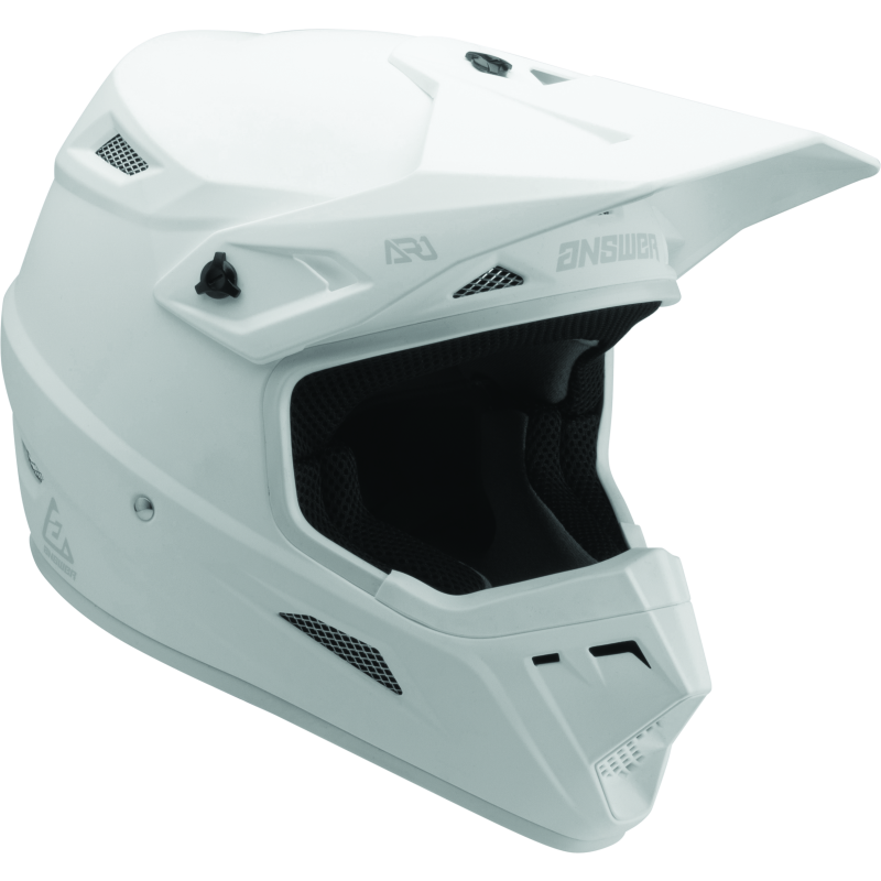 Answer 446263 - ANS446263 - Answer AR1 Solid Helmet White - XL - Shipped in Europe - Tuningsupply.com