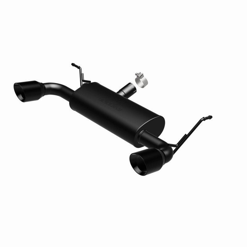 Magnaflow 15160 - MAG15160 - MagnaFlow 07-17 Jeep Wrangler JK 3.8/3.6L Dual Split Rear Exit Black Axle-Back Exhaust - Shipped in Europe - Tuningsupply.com