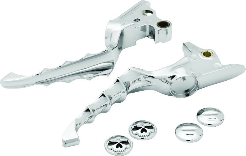 Kuryakyn 6744 - KUR6744 - Kuryakyn Zombie Levers Chrome - Shipped in Europe - Tuningsupply.com