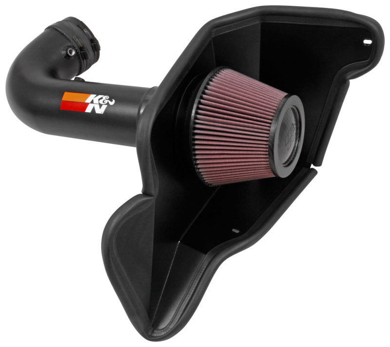 K&N Engineering 69-3538TTK - KNN69-3538TTK - K&N 2016-2017 Ford Mustang Shelby 5.2L V8 Typhoon Cold Air Intake System - Shipped in Europe - Tuningsupply.com