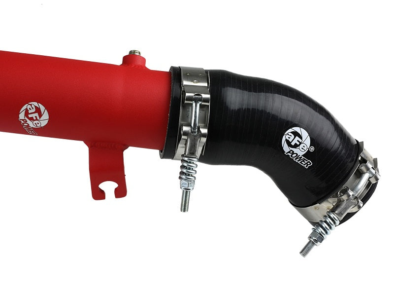 aFe 46-20378-R - AFE46-20378-R - aFe BladeRunner 2.5in Aluminum Hot Side Charge Pipe 15-20 Subaru WRX 2.0T - Red - Shipped in Europe - Tuningsupply.com
