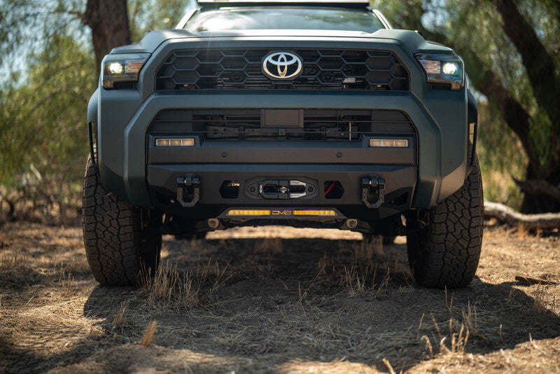 DV8 Offroad FBTF3-03 - DVEFBTF3-03 - DV8 Offroad 2025 Toyota 4Runner Front Bumper w/ Centric Winch - Shipped in Europe - Tuningsupply.com