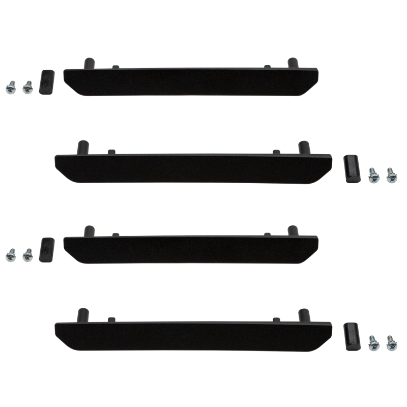 Wehrli WCF100393 - WCFWCF100393 - Wehrli 2020+ GMC 2500/3500HD Fender Flare Marker Light Delete Kit w/o Logo - Fine Texture Black - Shipped in Europe - Tuningsupply.com