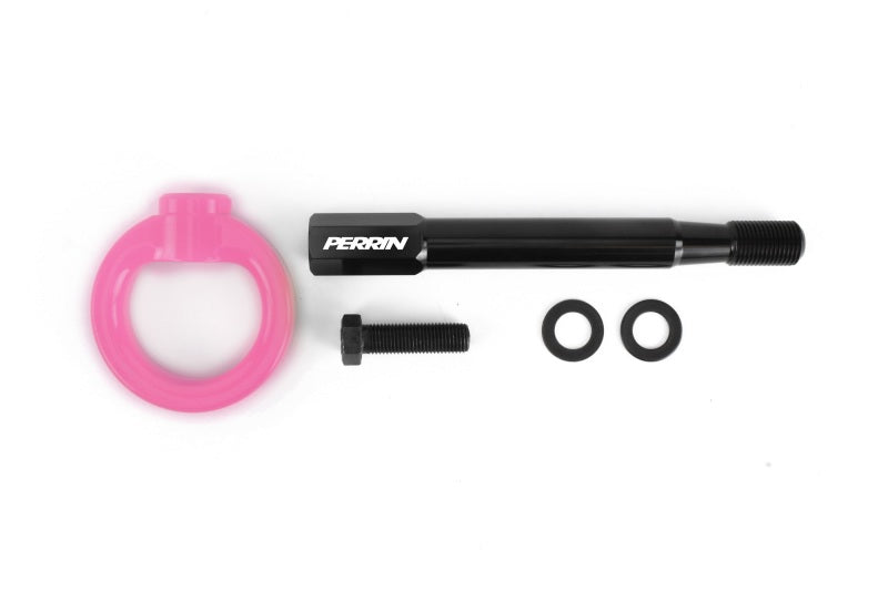 Perrin Performance PSP-BDY-236HP - PERPSP-BDY-236HP - PERRIN 22-25 Toyota GR86 Tow Hook Kit (Front) - Hyper Pink - Shipped in Europe - Tuningsupply.com