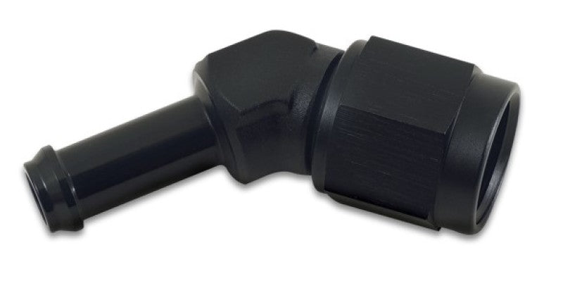 Vibrant 12016 - VIB12016 - Vibrant Female AN to 45 Degree Barb AL Fitting (-6AN to 3/8in Barb) - Shipped in Europe - Tuningsupply.com