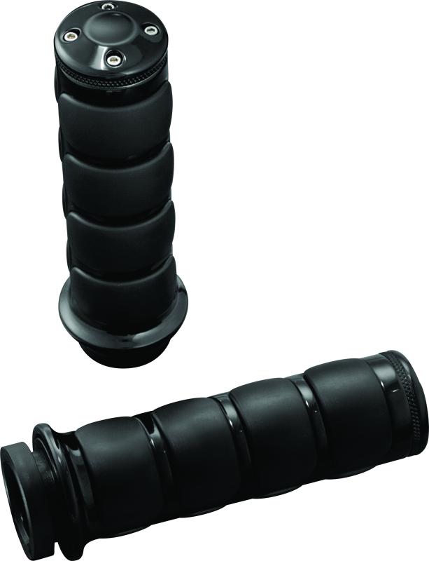 Kuryakyn 6321 - KUR6321 - Kuryakyn ISO Grips Without Throttle Boss Throttle-By -Wire Black - Shipped in Europe - Tuningsupply.com