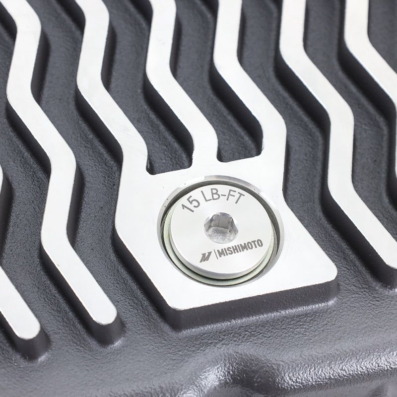 Mishimoto MMTP-RAM-07 - MISMMTP-RAM-07 - Mishimoto 2007.5 + Ram 6.7L Cummins 68RFE Transmission Pan - Cast - GR - Shipped in Europe - Tuningsupply.com