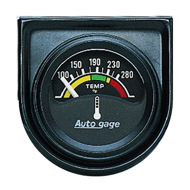 AutoMeter 2355 - ATM2355 - AutoMeter Gauge Console Water Temp 1.5in. 280 Deg. F Elec Blk Dial Blk Bezel Autogage - Shipped in Europe - Tuningsupply.com