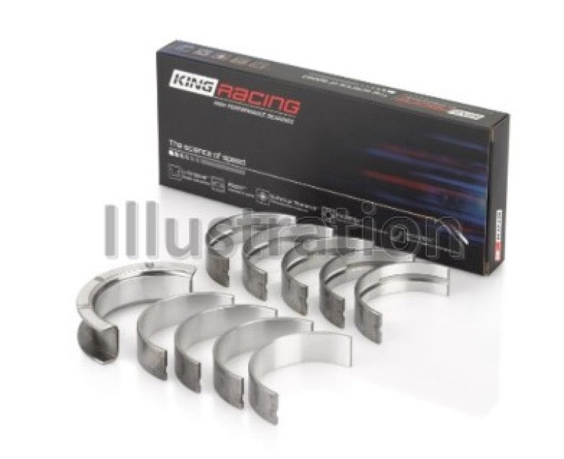King Engine Bearings GMB5013HP010X - KINGMB5013HP010X - King Engine Bearings Chevy LS1/LS2/LS4/LS6 Performance Main Bearing Set - Size 010X - Shipped in Europe - Tuningsupply.com