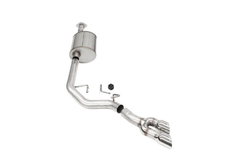 CORSA Performance 21333 - COR21333 - Corsa 15-20 Ford F-150 3.5L (145in WB) 3.0in Lightning Exit Catback w/ 3.5in Twin Polished Pro Tips - Shipped in Europe - Tuningsupply.com
