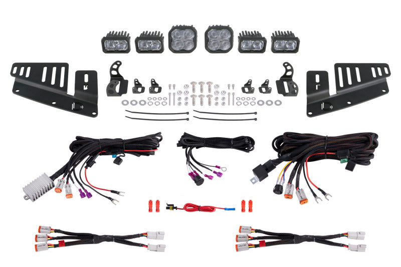 Diode Dynamics DD9012 - DIODD9012 - Diode Dynamics 21-25 Ford Bronco Stage Series Fog Pocket Kit - Shipped in Europe - Tuningsupply.com