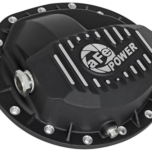 aFe 46-70042 - AFE46-70042 - aFe Power Cover Diff Front Machined COV Diff F Dodge Diesel Trucks 03-11 L6-5.9/6.7L Machined - Shipped in Europe - Tuningsupply.com