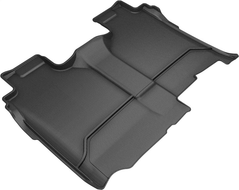 3D MAXpider - ACEL1GM02421509 - 3D MAXpider 2019-2020 GMC/Chevrolet Sierra 1500/Silverado 1500 Kagu 2nd Row Floormats - Black - Shipped in Europe - Tuningsupply.com