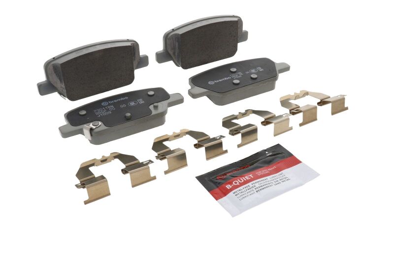 Brembo OE P30118N - BREP30118N - Brembo OE 20-24 Hyundai Palisade/19-20 Santa Fe/20-24 Kia Telluride PRIME Ceramic Brake Pad - Rear - Shipped in Europe - Tuningsupply.com