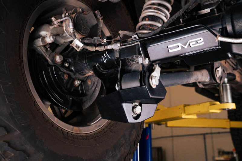 DV8 Offroad SPBR-04 - DVESPBR-04 - DV8 Offroad 2021-2022 Ford Bronco Rear Shock Guard Skid Plates - Shipped in Europe - Tuningsupply.com