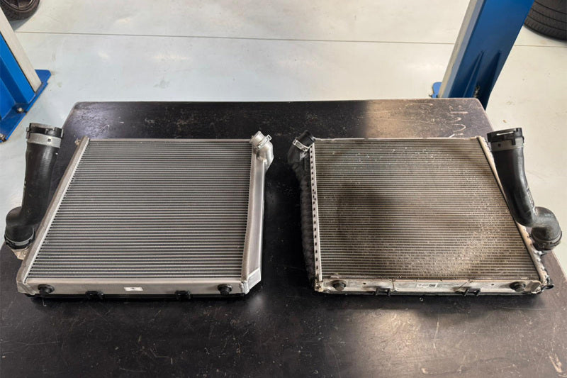 CSF 7242 - CSF7242 - CSF 2019+ 992.1/992.2 Porsche 911(3.0LT Base/T/S/4/4S/GTS/4 GTS) High Perf Right Aluminum Radiator - Shipped in Europe - Tuningsupply.com