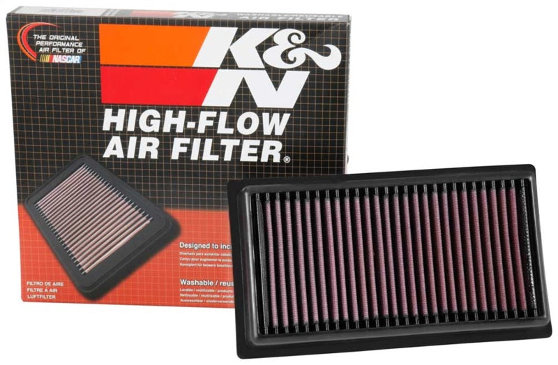 K&N Engineering 33-5060 - KNN33-5060 - K&N 2017 Subaru BRZ H4-2.0L F/I Replacement Drop In Air Filter - Shipped in Europe - Tuningsupply.com