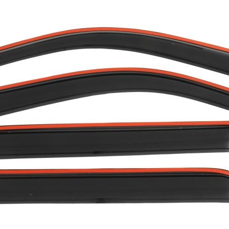 AVS 194155 - AVS194155 - AVS 09-14 Ford F-150 Supercrew Ventvisor In-Channel Front & Rear Window Deflectors 4pc - Smoke - Shipped in Europe - Tuningsupply.com