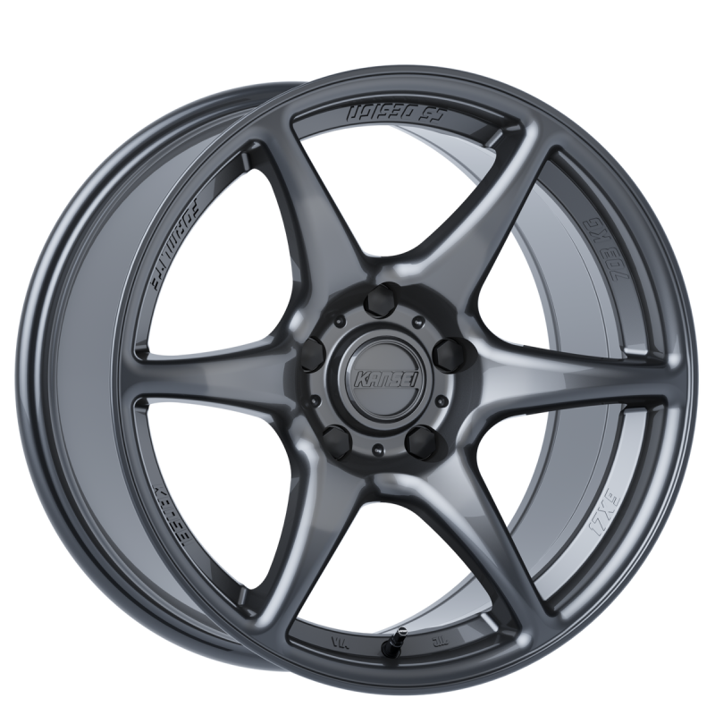 Kansei K11G-181512+12 - KANK11G-181512+12 - Kansei K11G Tandem 18x10.5in / 5x114.3 BP / 12mm Offset / 73.1mm Bore - Gunmetal Wheel - Shipped in Europe - Tuningsupply.com
