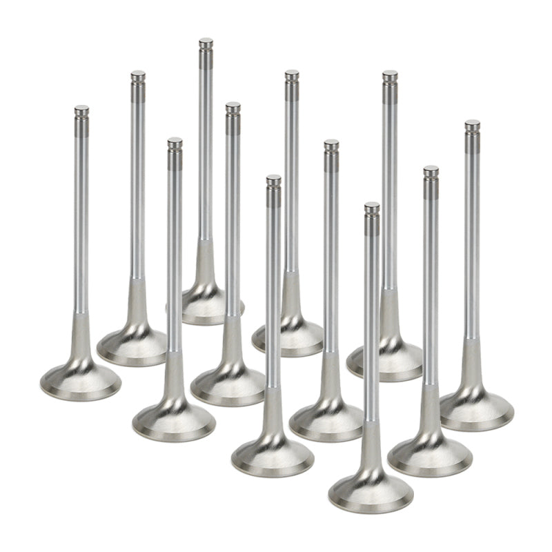 Supertech NEVI-1032-7-L-12 - SPTNEVI-1032-7-L-12 - Supertech Nissan RB26 31.15x6.94x102.7mm +1.5mm Tip Incnl Exh Valve - Set of 12 (Req RET-NRB60-TS-2) - Shipped in Europe - Tuningsupply.com