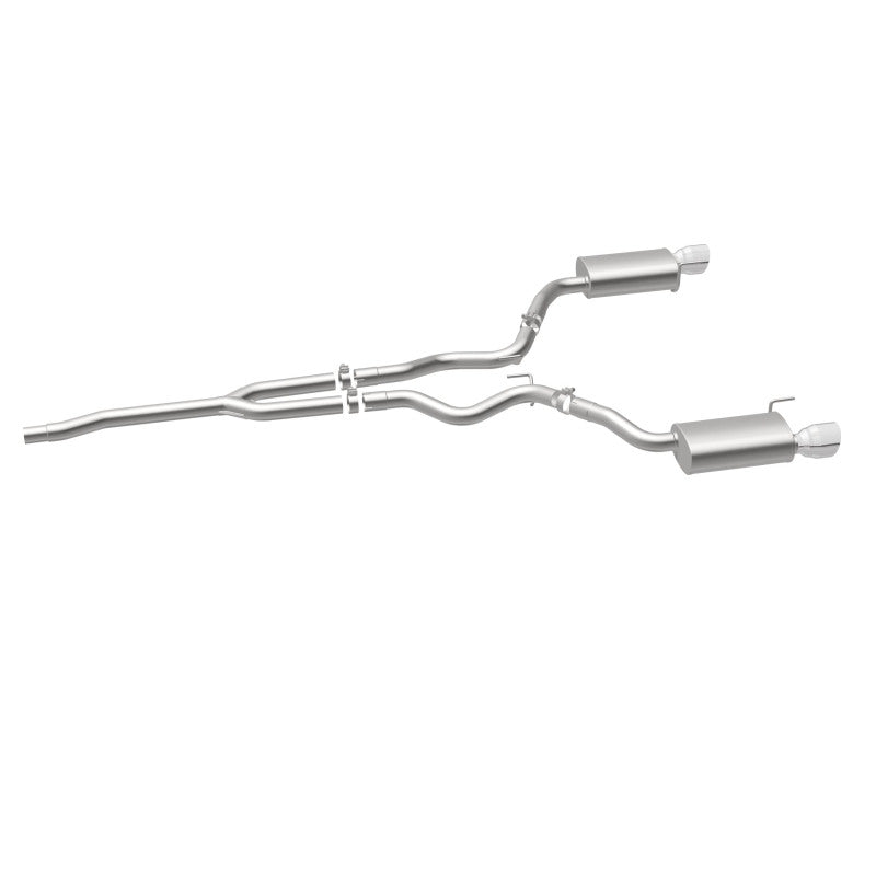 Magnaflow 19097 - MAG19097 - MagnaFlow Cat Back, SS, 2.5in, Street, Dual Split Polished 4.5in Tips 2015 Ford Mustang Ecoboost - Shipped in Europe - Tuningsupply.com