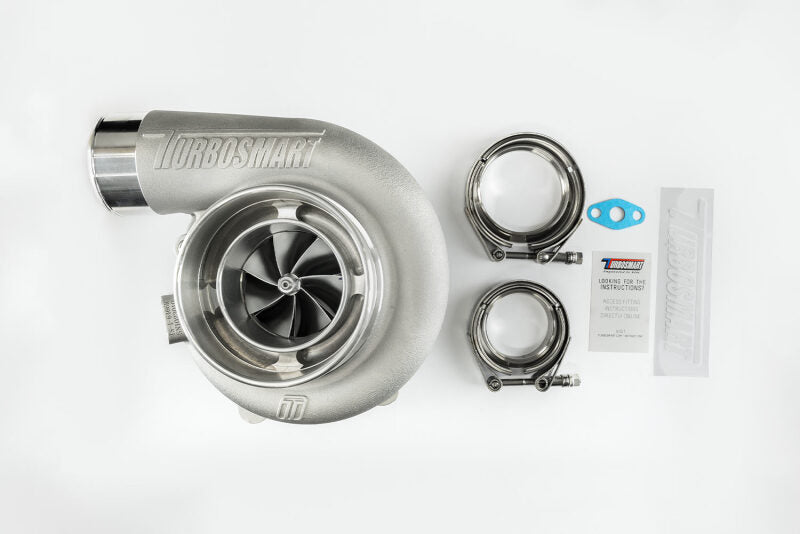 Turbosmart TS-1-6262B-VR082E - TURTS-1-6262B-VR082E - Turbosmart Oil Cooled 6262 Reverse Rotation V-Band In/Out A/R 0.82 External WG TS-1 Turbocharger - Shipped in Europe - Tuningsupply.com