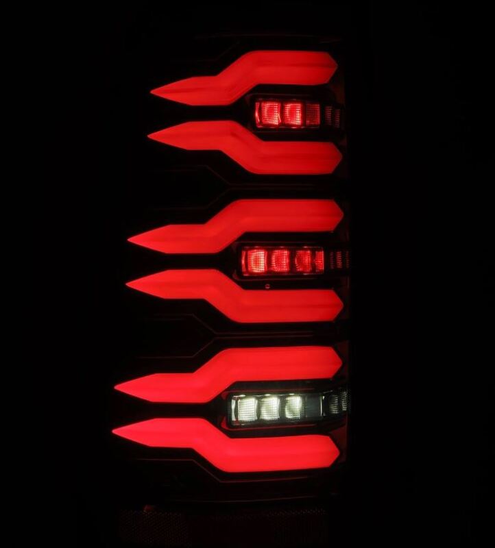 AlphaRex 620006 - ARX620006 - AlphaRex 99-06 Chevrolet Silverado/99-06 GMC Sierra LUXX-Series LED Tail Lights - Black - Shipped in Europe - Tuningsupply.com