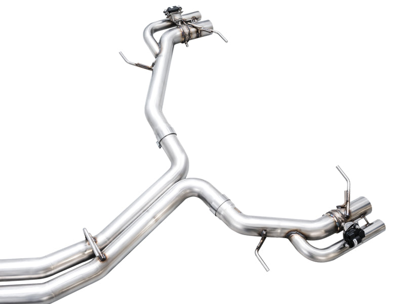 AWE Tuning 3025-33776 - AWE3025-33776 - AWE Tuning 21-23 Audi C8 RS6/RS7 SwitchPath Cat-back Exhaust - Diamond Black Tips - Shipped in Europe - Tuningsupply.com