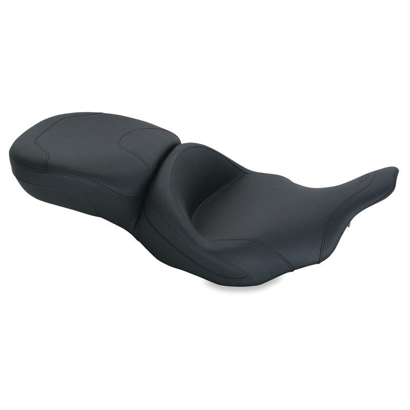 Mustang Motorcycle 76971 - MMP76971 - Mustang 97-07 Harley Electra Glide, Rd Glide Super Touring 1PC Seat - Black - Shipped in Europe - Tuningsupply.com