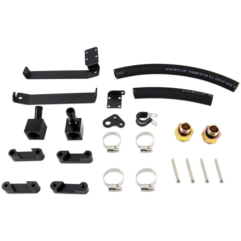 Mishimoto MMTC-DMAX-17SL - MISMMTC-DMAX-17SL - Mishimoto 17-19 GM 6.6L Duramax (L5P) Transmission Cooler - Silver - Shipped in Europe - Tuningsupply.com