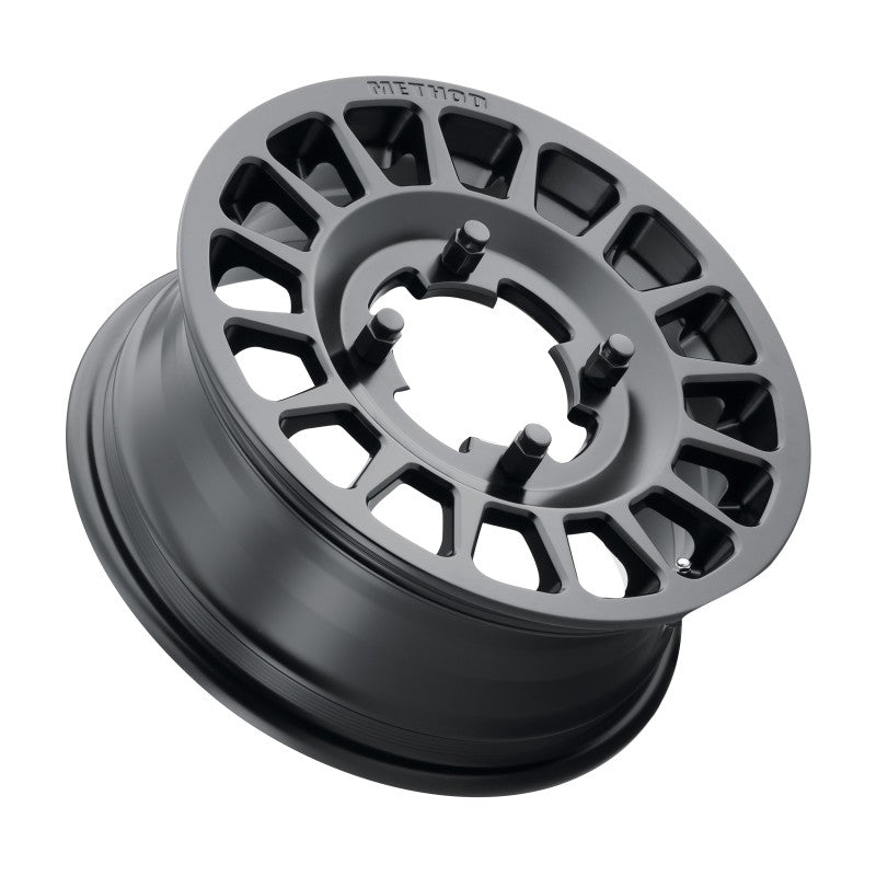 Method Wheels - MRWMR40756046551 - Method MR407 Bead Grip 15x6 / 5+1/51mm Offset / 4x156 / 120mm CB Matte Black Wheel - Shipped in Europe - Tuningsupply.com