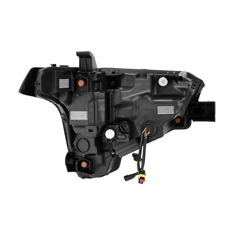 AlphaRex - ARX880874 - AlphaRex 22-23 Toyota Tundra LUXX-Series Headlights Black w/Amber DRL - Req 810029 OR 810030 - Shipped in Europe - Tuningsupply.com